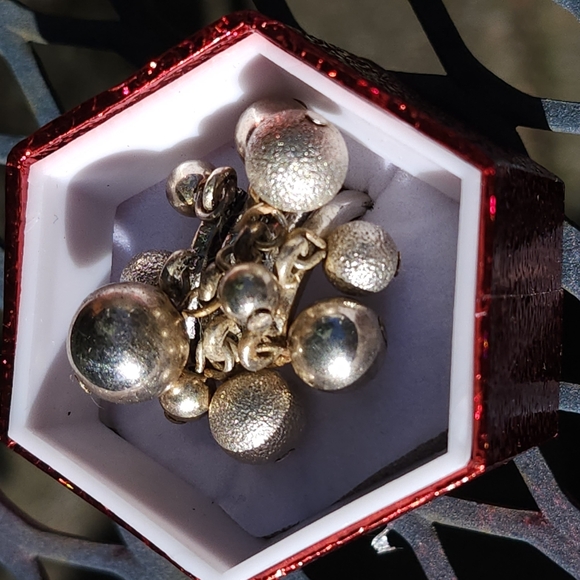 Sterling Silver Vintage Cha Cha Ring - Picture 8 of 9